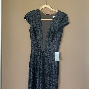 Dress the Population black sequin formal dress